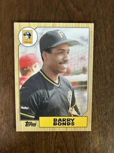 Barry Bonds #320 Pittsburgh Pirates 2006 Topps Novato de la Semana 1987 reimpresión - Imagen 1 de 2