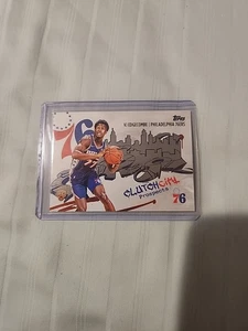 2025-26 Topps Basketball - Frizione VJ Edgecomb City Prospects (RC) 76ers - Foto 1 di 2