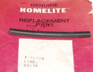 Homelite 240, 245, CS-3916 Chainsaw Carburetor Pulse Hose A-96778 - Picture 1 of 1