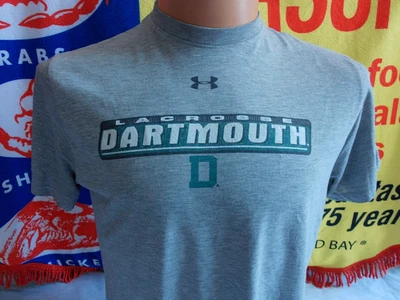 DARTMOUTH COLLEGE большой зеленый лакросс практика футболка мужская M/L плющ лиги NCAA - Изображение 1 из 4