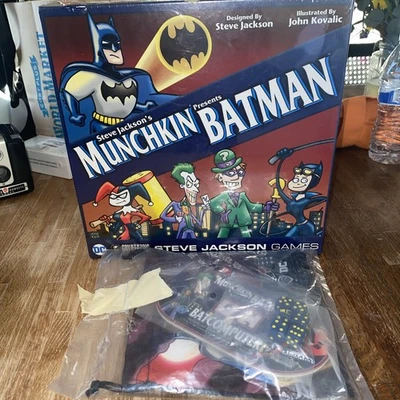 Munchkin Batman Kickstarter Edition- Brand New, Sealed Game by Steve Jackson - Image 1 of 4