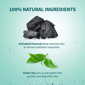 Himalaya Pollution Detox Charcoal Face Wash | 200 Ml | FREE SHIPPING - Picture 1 of 3