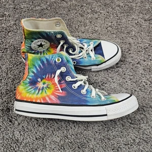 Converse Chuck Taylor All Star High Top Damen 6 lila Batik Schnürschuhe 168996F - Bild 1 von 16
