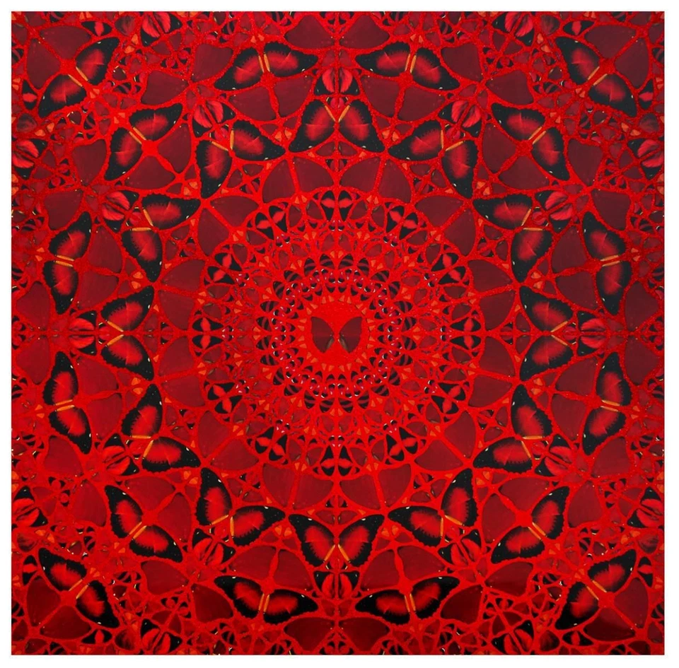 Damien Hirst - Impresión Giclee Laminada sobre Compuesto de Aluminio, Serigrafiada con Foto 1 de 2