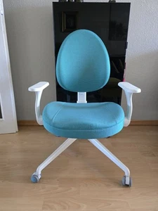 IKEA Schreibtischstuhl für Kinder, türkis (Modell:GUNRİK) - Bild 1 von 6