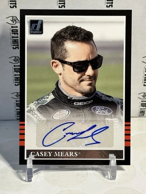 2018 Donruss Racing Casey Mears Retro Autograph Auto Nascar #RS-CM - Image 1 of 2