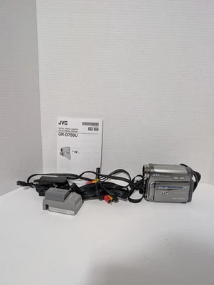 JVC GR-D75OU MiniDV Camcorder Tested and Working - Image 1 of 4