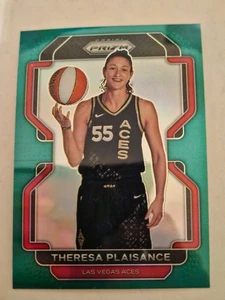 Theresa Plaisance - 2022 Panini Prizm WNBA Prizms Green Insert Card - Picture 1 of 2