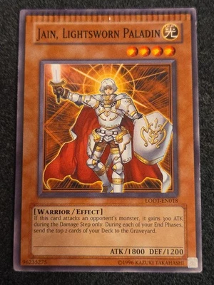 *Misprint* YuGiOh! Jain, Lightsworn Paladin LODT-EN018 Common Unlimited Crimped - Image 1 of 2