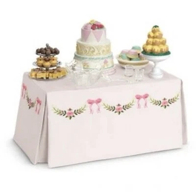 Mesa de banquete y golosinas American Girl Marie Grace/Cecile’s. NUEVO. NRFB Foto 1 de 4