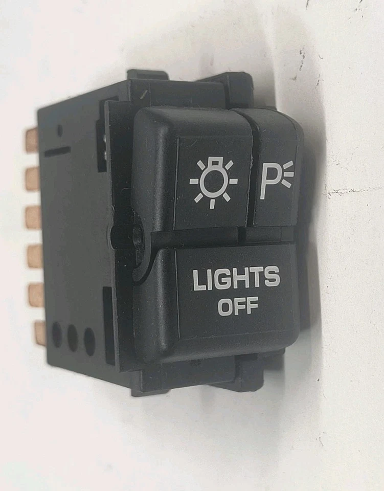 82-84 FIREBIRD TA Formula GTA Headlight Head Lamp Switch Black 52011 SW235 DS294 - Image 1 of 4