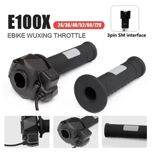 Elektrofahrrad Gasgriff rechts Gasgriff 24V 36V 48V 60V 72V 3 Pin SM Stecker - Bild 1 von 11