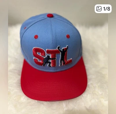 STL Cardenales de San Luis YADI! Gorra Snapback Yadier Molina & Adam Wainwright Foto 1 de 4