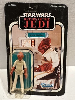 1983 Star Wars Return Of The Jedi 70310 ADMIRAL ACKBAR Figures Kenner Toys - Image 1 of 4