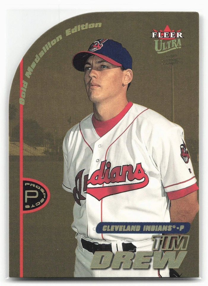 2001 Ultra #252G Tim Drew Gold Medallion - Image 1 of 2