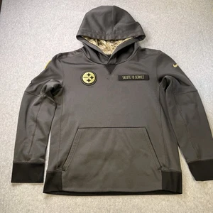Nike NFL Steelers Youth Salute to Service Therma-Fit Hoodie Medium - Bild 1 von 9