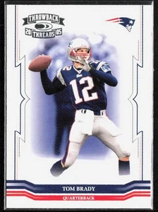 2005 Donruss Throwback Threads TOM BRADY CARD #88 New England Patriots - Picture 1 of 2