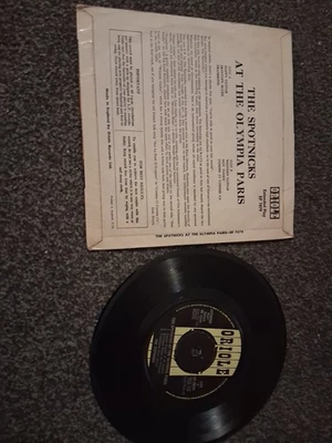 The Spotnicks At The Olympia Paris 7" Vinyl EP TESTED EXCELLENT - Image 1 of 2