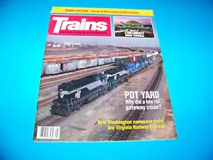 Trains Magazine "The Magazine Of Railroading" Vintage May 1992 - Foto 1 di 4