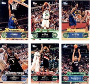JUEGO DE TARJETAS PROMOCIONALES DRAFT DE BALONCESTO TOPPS 2001-2002 PP1 A PP6 EN PÁGINAS DE BOLSILLO - Imagen 1 de 2