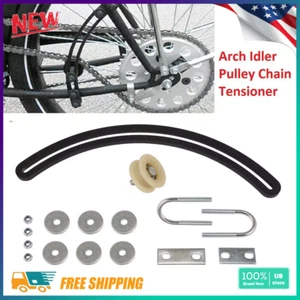 80CC Arch Idler Pulley Chain Tensioner Fit 2-Stroke Gas Motorized Bicycle Bike - Picture 1 of 9