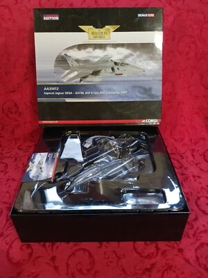 Raro avión Corgi AA35412 Limited Sepecat Jaguar GR3a XX738 1:72 Raf Coningsby Foto 1 de 4