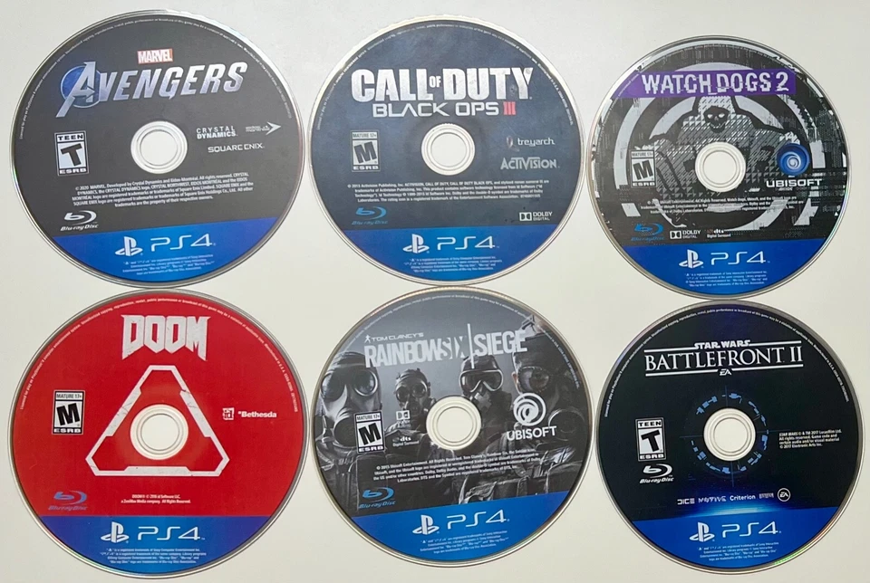 PlayStation 4 Games Lot | Discs Only | Tested | Pick and Choose - Image 1 of 1