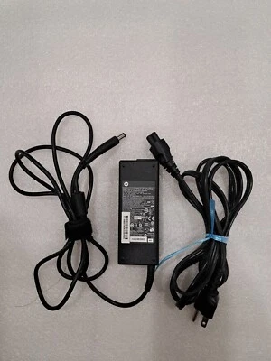 Genuine HP 90W AC DC Adapter 19V 4.74A Model PPP012L-E P/N 608428-001 Charger - Image 1 of 4