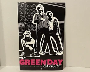 Green Day Saviors Event Promo Poster Jan 13 2024 11x17 W Pink Wristband - Picture 1 of 7