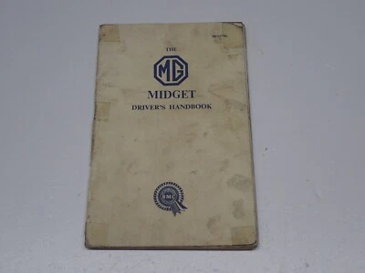 MG MIDGET DRIVER'S HANDBOOK USO E MANUTENZIONE 1962 - Immagine 1 di 4