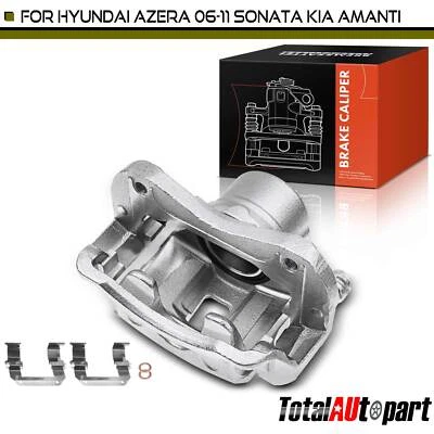 Pinça de freio a disco com suporte para Hyundai Azera 06-11 Sonata Kia Amanti dianteiro destro - Imagem 1 de 4