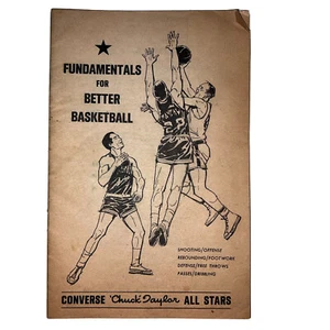 Book fundamentals for better basketball Converse chuck Taylor all star - Picture 1 of 2