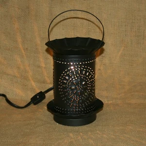 Classic Wax Tart Warmer Chisel Design Electric Kettle Black Irvins Country - Picture 1 of 3