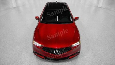Acura TLX PMC Edition Red High Res Wall Decor Print Photo Poster - CAR336