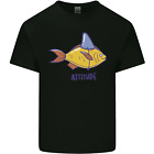 Goldfish Atitude Great White Shark Wannabe Mens Cotton T-Shirt Tee Top