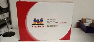 Broken Screen ViewSonic VX2452MH 24 Inch 2ms 60Hz 1080p Monitor  - Image 1 of 4