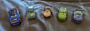 Disney Pixar Cars 1:55 Die-Cast Vehicles Lot Of 5 - Picture 1 of 9