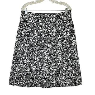 Falda Valerie Stevens línea A para mujer talla 14 cintura 33 pulgadas largo 25,5 pulgadas EE. UU. Foto 1 de 4