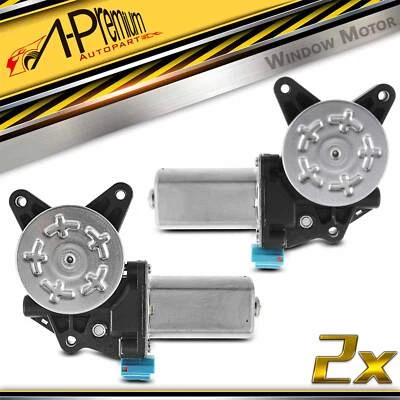 2x Motor de elevação de janela para Chevrolet Aveo Pontiac G3 Wave Vue Suzuki Forenza Reno - Imagem 1 de 4