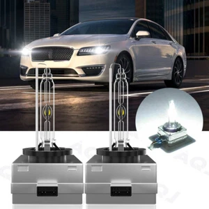 For Lincoln MKZ 2017-2018 - Front Xenon HID Headlight Bulb Low & High Beam Qty2 - Picture 1 of 11