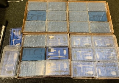 JOB LOT AIR BRUSH BOXES FOR BD134 + BD128 BOXES ONLY X 27 FOR AIRBRUSHES RDG - Image 1 of 4