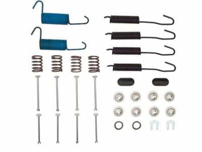 Kit de herrajes de freno de tambor delantero fricción dinámica 17649BG para Dodge 880 1965 Foto 1 de 2