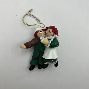 Raggedy Ann & Andy Vintage Christmas Ornament 3” Fugurine 1998 - Picture 1 of 11