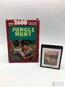 Jungle Hunt • Atari 2600 • Good Condition • Original Box • Tested • Module Good - Picture 1 of 5