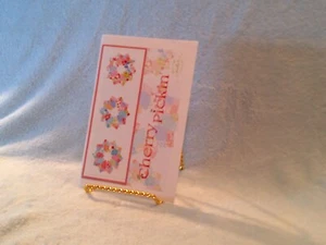 Cherry Pickin Quilt 14 1/2" x 42 1/2", Me & My Sister Designs - Bild 1 von 2