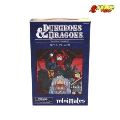 Dungeons & Dragons Animated Series Minimates Set 2: Villains Box Set - Image 1 of 4
