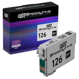 SPEEDYINKS Replacement for Epson 126 Ink Cartridge T126 High Capacity Black - Picture 1 of 6