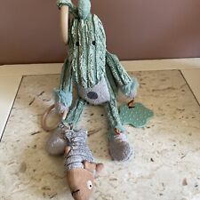 Jellycat Green Cordy Roy Dino Activity Crinkle Sound Baby Toy Rattle