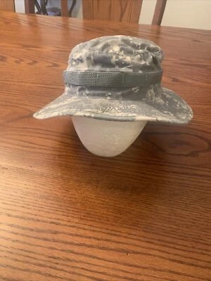 Hat Sun Army Combat Digital Camo 8415-01-519-8696 Military 7-1/8 - Image 1 of 3