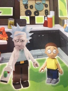 Rick and Morty New Sealed Spaceship & Garage Construction Set McFarlane Toys NIB - Picture 1 of 12